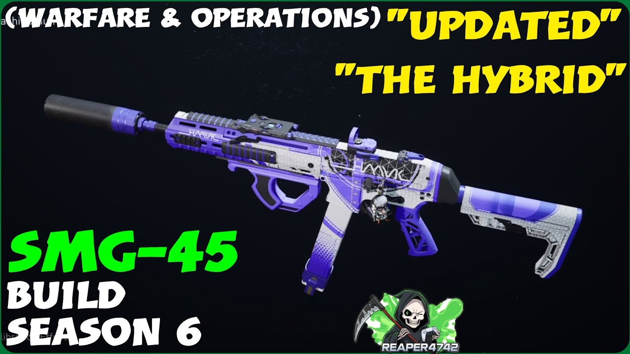 SMG45 build for Warfare and Operations in Delta Force in season 6