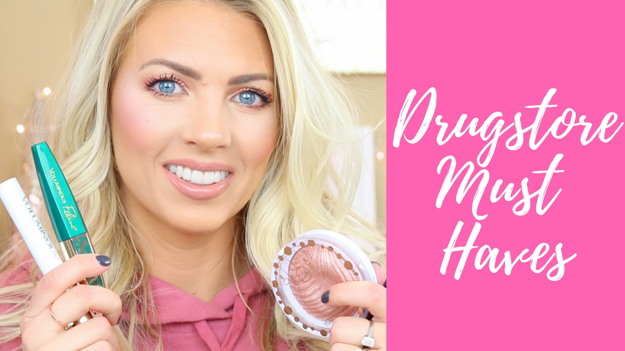 Drugstore Must Haves | Highlighters, Mascara, Skincare & Lip Products