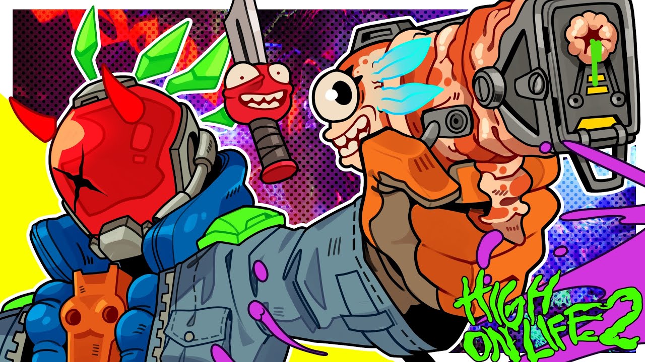 МНЕ НУЖНО РАНЬШЕ СЫГРАТЬ В HIGH ON LIFE 2!!!!!