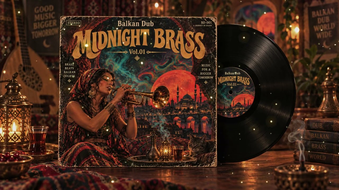 THE MIDNIGHT BRASS CLUB Was Found After Midnight | 1975 Balkan Psychedelic Dub Album