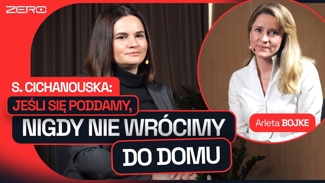 SWIATŁANA CICHANOUSKA: WYKORZYSTAJĄ SZMYDTA, A POTEM STANIE SIĘ ZUŻYTYM MATERIAŁEM