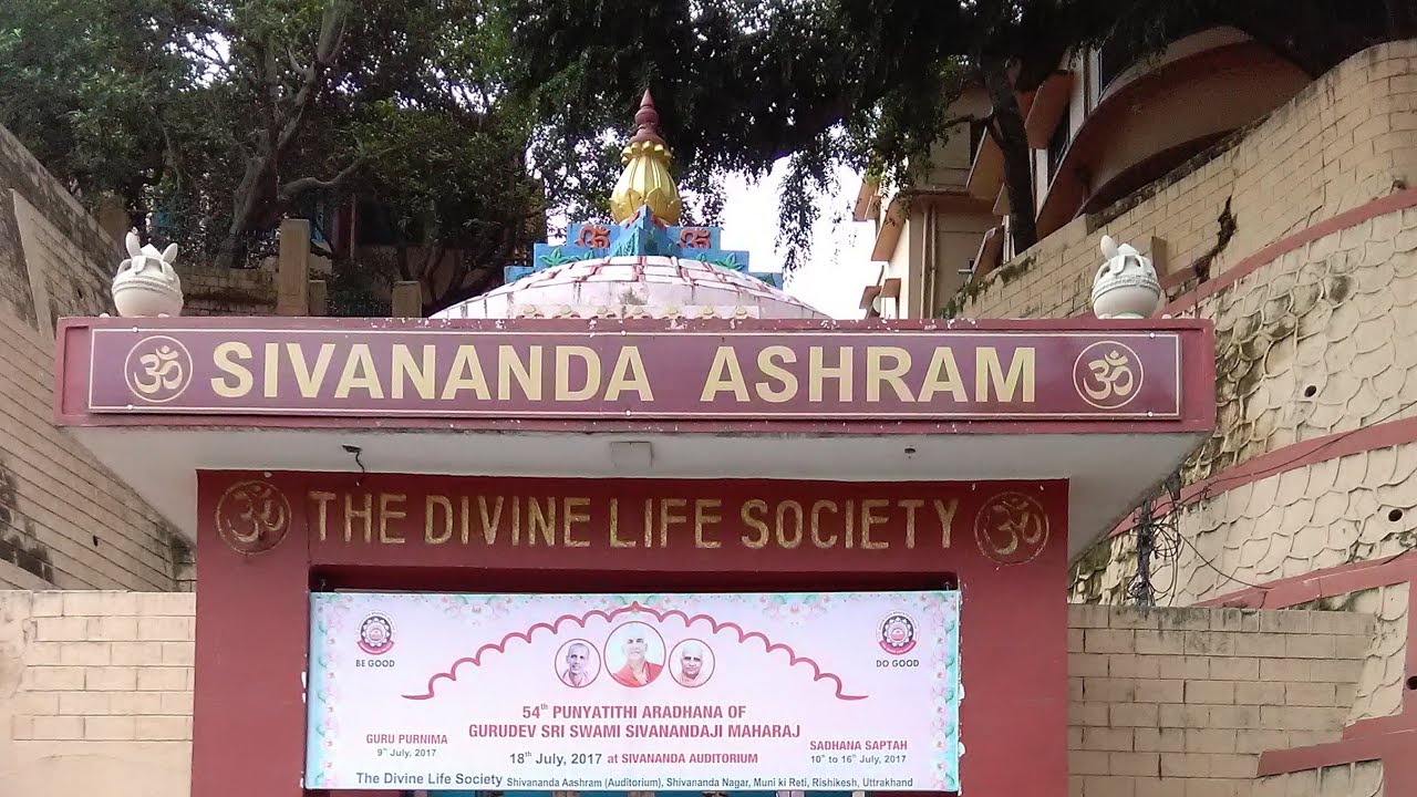 The Divine Life Society HQ, Sivananda Ashram, Rishikesh.