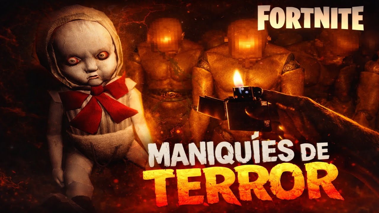 🔴CASA DE LOS MANIQUÍES MALDITOS | FORTNITE TERROR