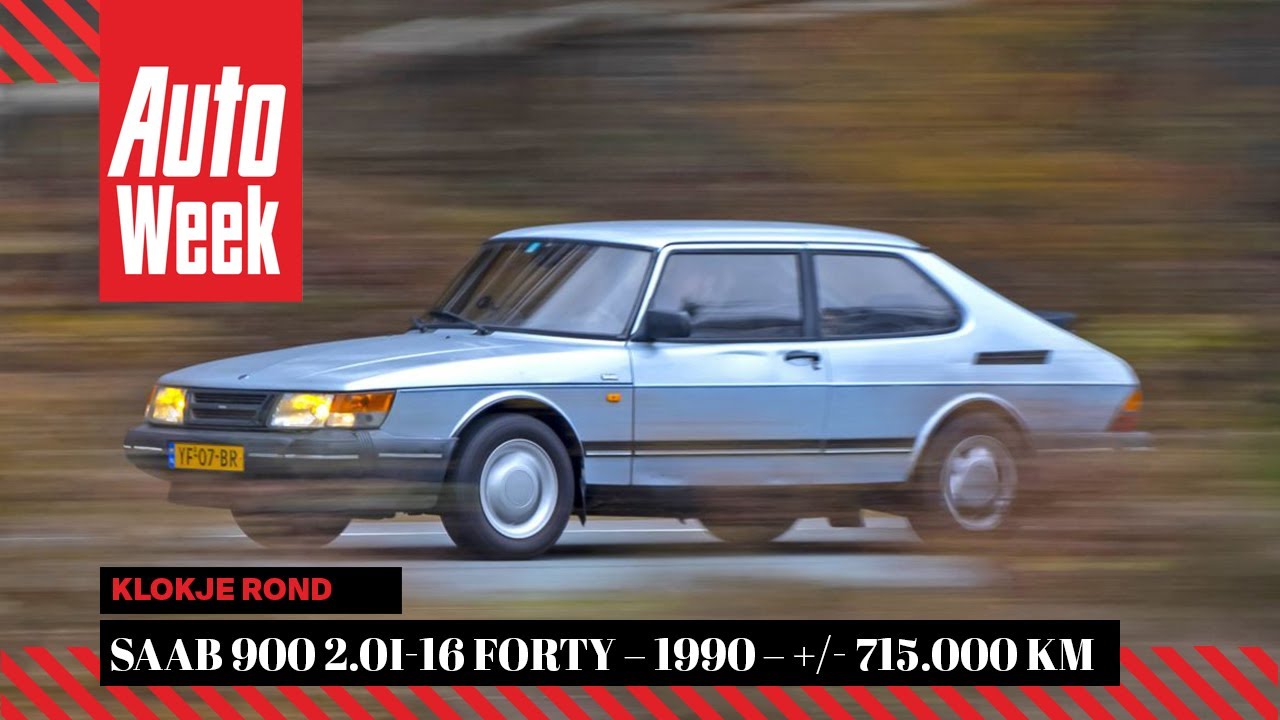 Saab 900 2.0i-16 Forty – 1990 – +/- 715.000 km - Klokje Rond