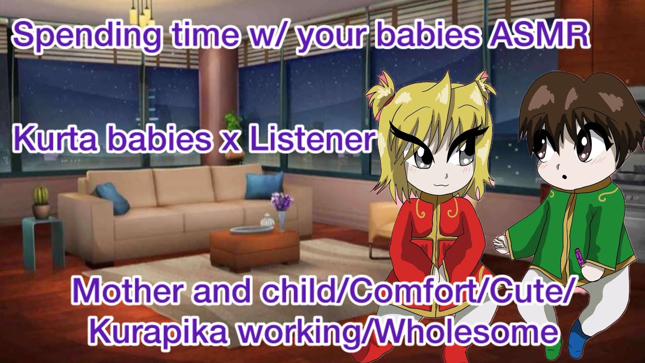 Spending time w/ your babies ASMR (Kurta Babies x Listener)