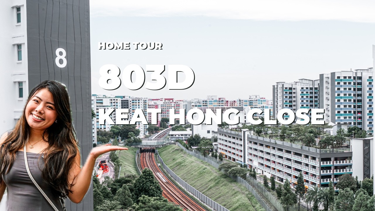 ✨ High Floor Unblocked Views | 4-Room HDB flat at Keat Hong Close