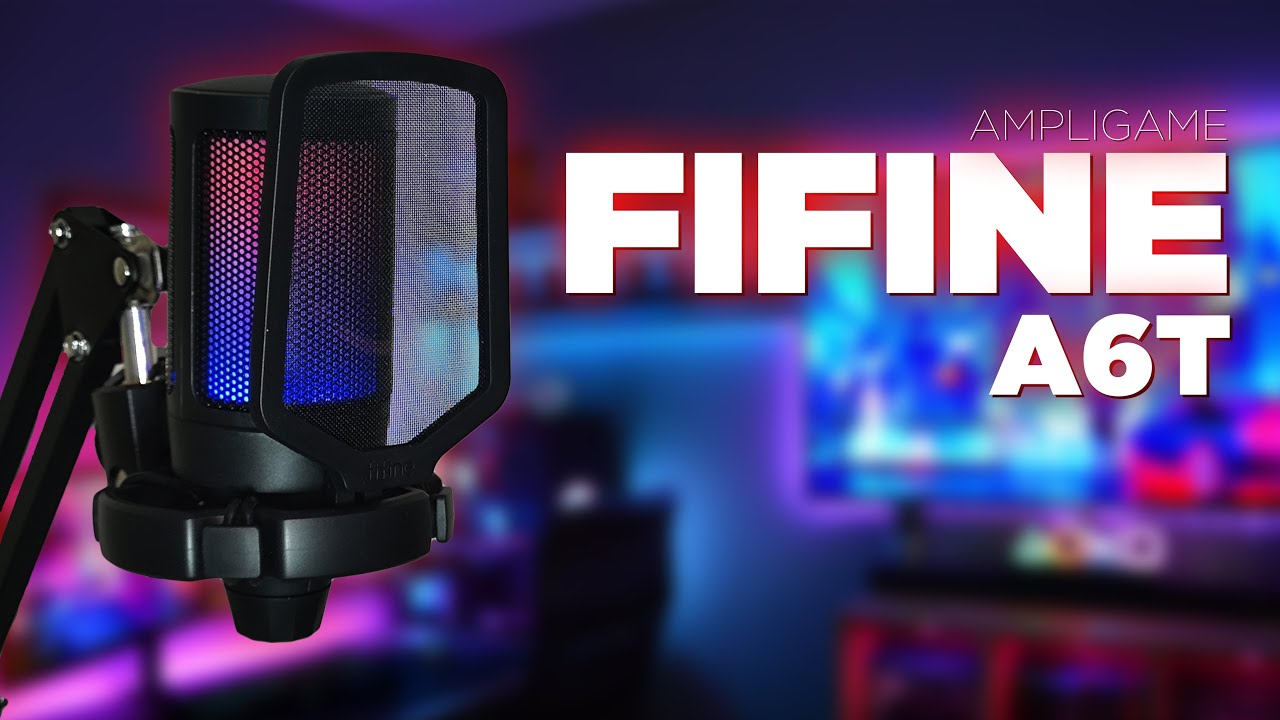 НЕТ ЛУЧШЕГО МИКРОФОНА ПО ЭТОЙ ЦЕНЕ !! Fifine Ampligame A6T