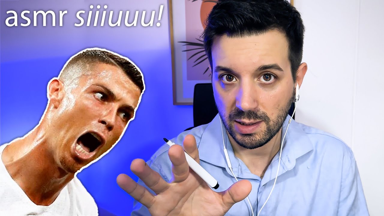 asmr El PSICOLOGO de CRISTIANO RONALDO