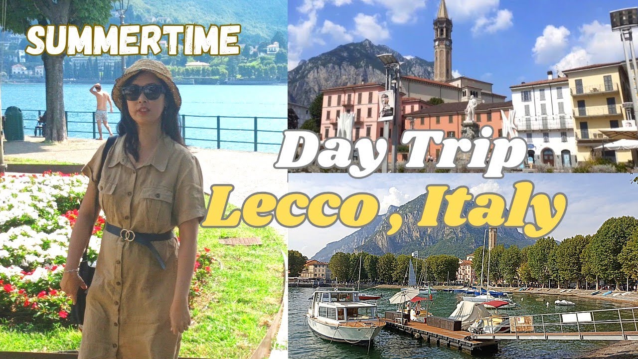 SUMMER WALK TOUR IN LECCO CITY,  ITALY || SUMMERTIME IN EUROPE 2023 #travel #italy #tour #summer
