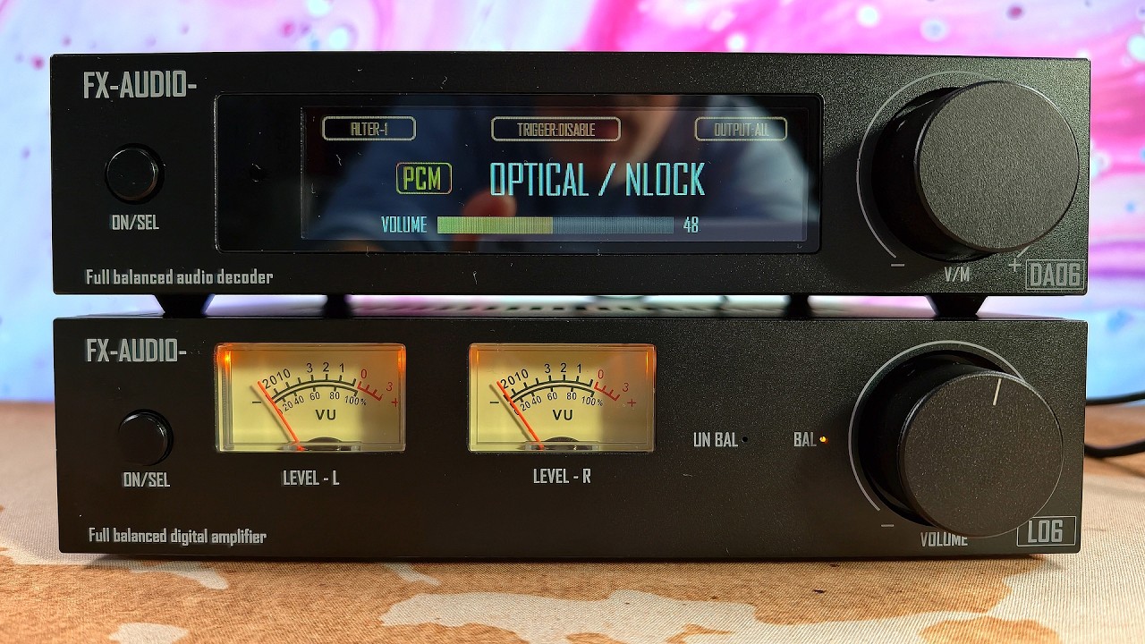 FX Audio DA06 & L06 | DAC + Lautsprecher Amp