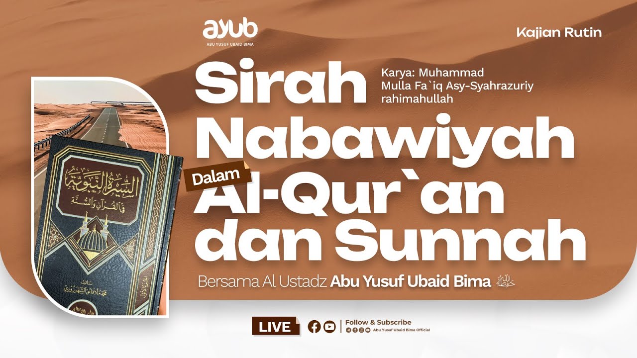 14. Kisah Masuk Islamnya Umar bin Khattab - [Sirah Nabawiyyah Dalam Al-Qur'an dan Sunnah]
