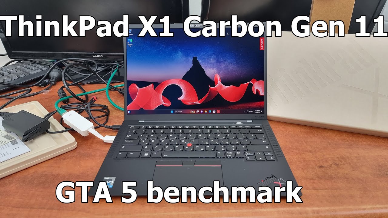 Lenovo X1 Carbon Gen11 unboxing and GTA5 benchmark