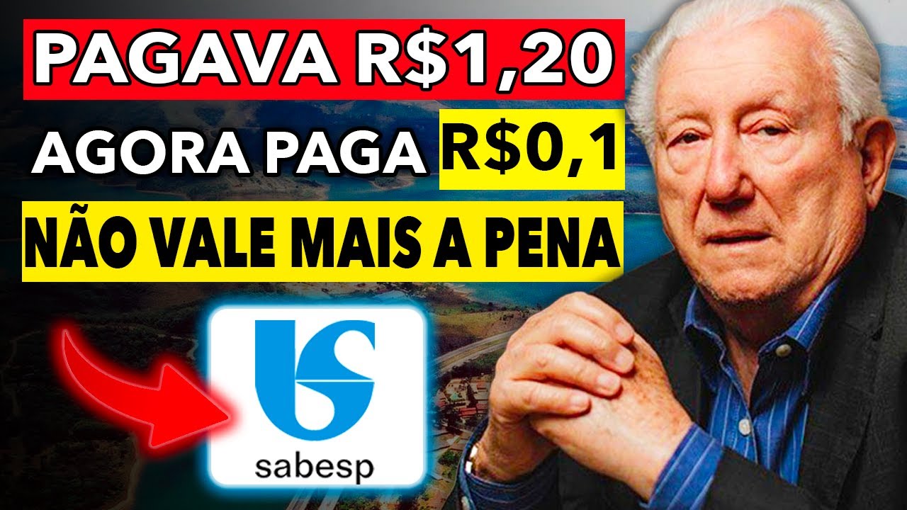 Luiz Barsi Diz Que SABESP N&atilde;o Vale Mais a Pena. &Eacute; Melhor Trocar Por Outra #sabesp #sbsp3 #barsi