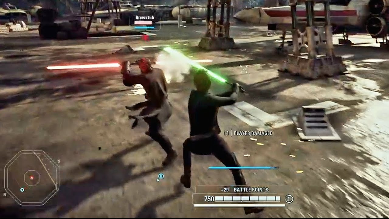 SW BF2: The prodigal son returns to 1v1 Darth Maul & General Grievous | Hero Showdown 