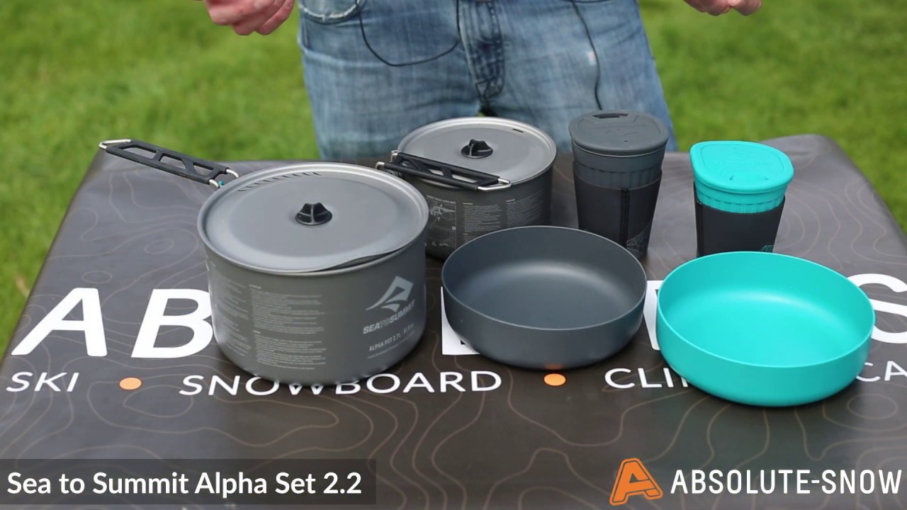 Sea to Summit Cooking Alpha Pot Set 2.2 | Video Review