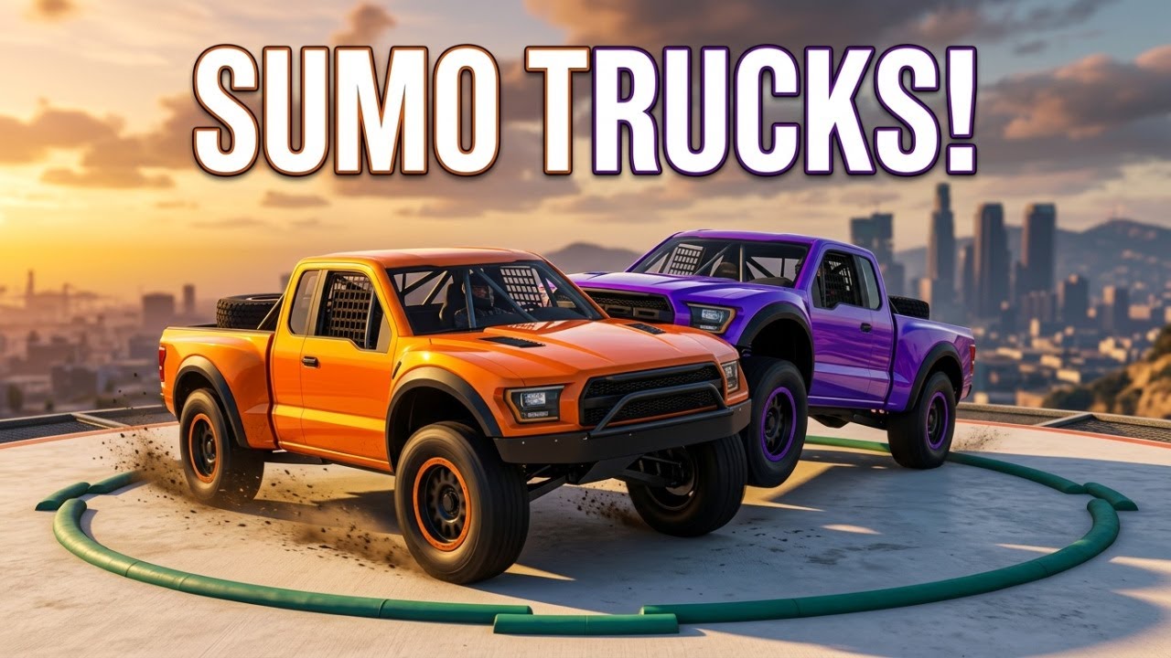 TRUCK SUMO WRESTLING GETS INSANE!