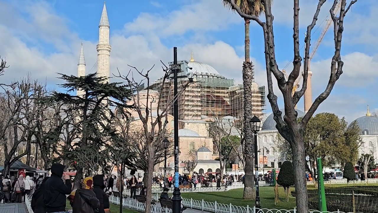 🇹🇷 Площадь Султанахмед в Стамбуле/ Sultanahmet İstanbul #Türkiye 