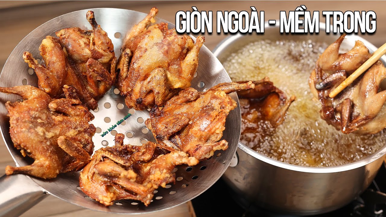 Cách ướp thịt nướng chiên các loại chim và gà thơm phức luôn