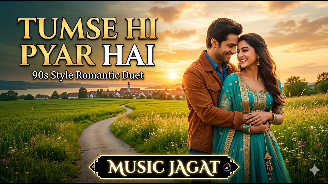 Tumse Hi Pyar Hai | 90s Style Romantic Hindi Duet | Music Jagat Special