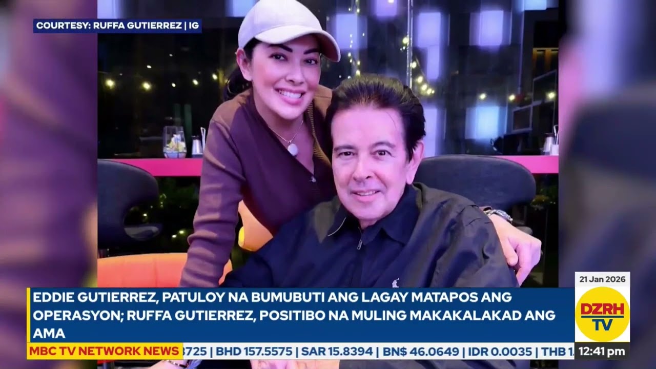 Eddie Gutierrez, bumubuti ang lagay kasunod ng operasyon; makakalakad muli