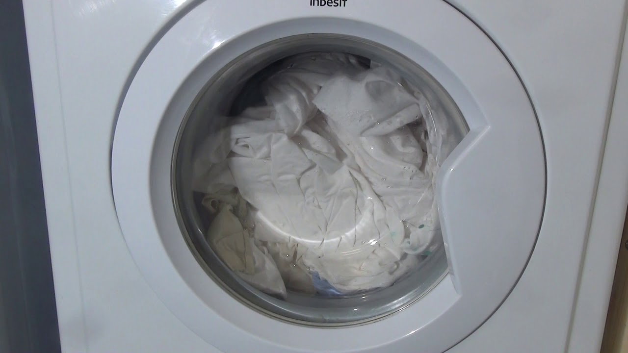 Обзор и демонстрация стиральной машины Indesit iwb5113 5 кг 1100 отжим
