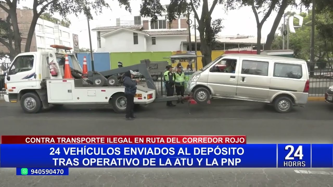 Operativo en La Molina: intervienen más 24 vehículos informales en la avenida Javier Prado