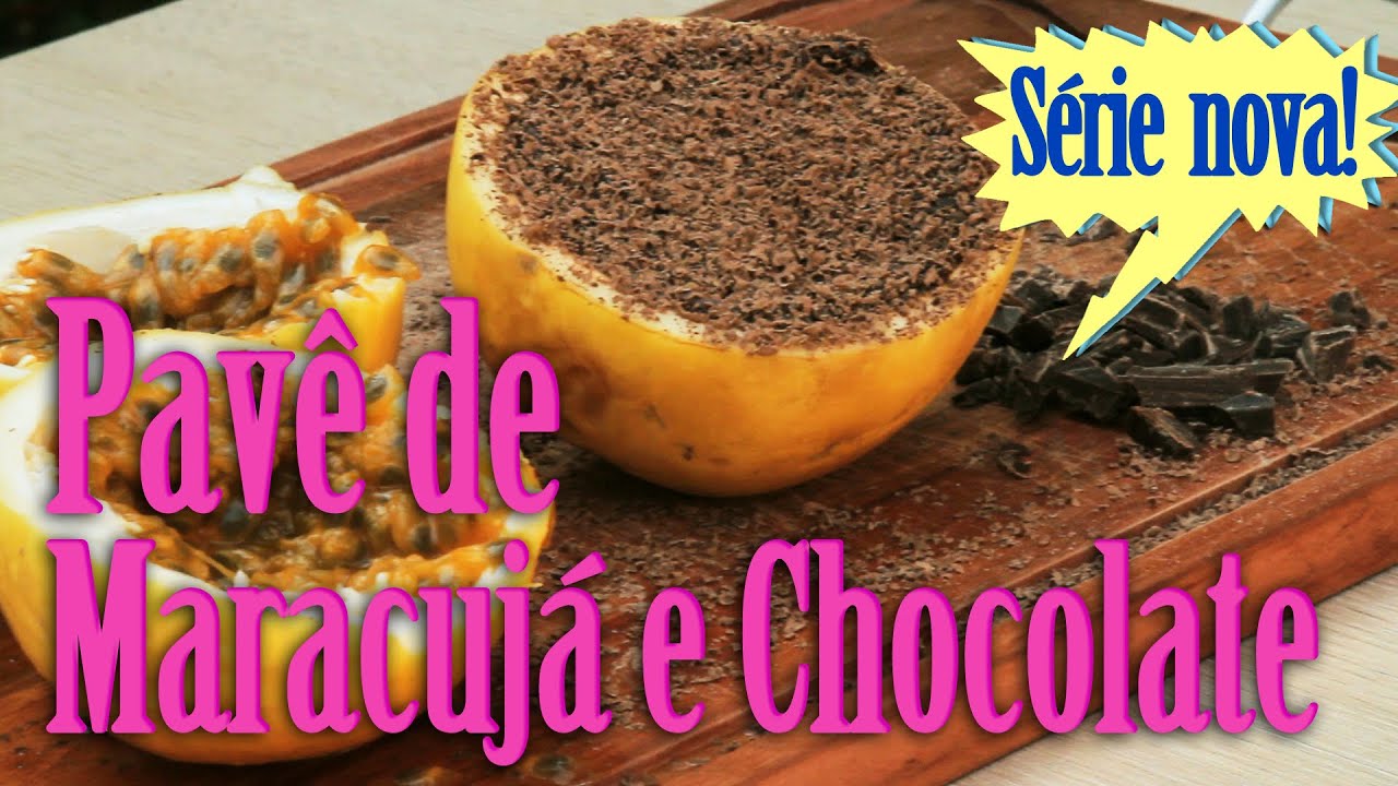 PAV&Ecirc; de MARACUJ&Aacute; e CHOCOLATE na fruta #1 - TPM em 1 MIN | TPM, pra que te quero?