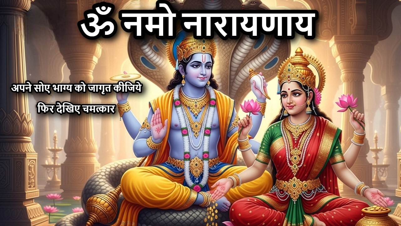 ॐ नमो नारायणाय l Om Namo Narayanay l विष्णु अष्टाक्षर मन्त्र l Mantra Meditation l Mantra Gyan
