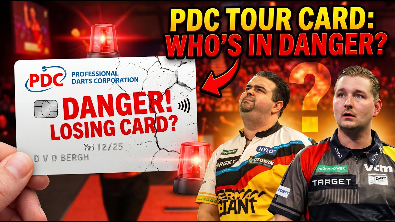 Which Pro Dart Players Are In Danger Of LOSING Their Tour Cards?!