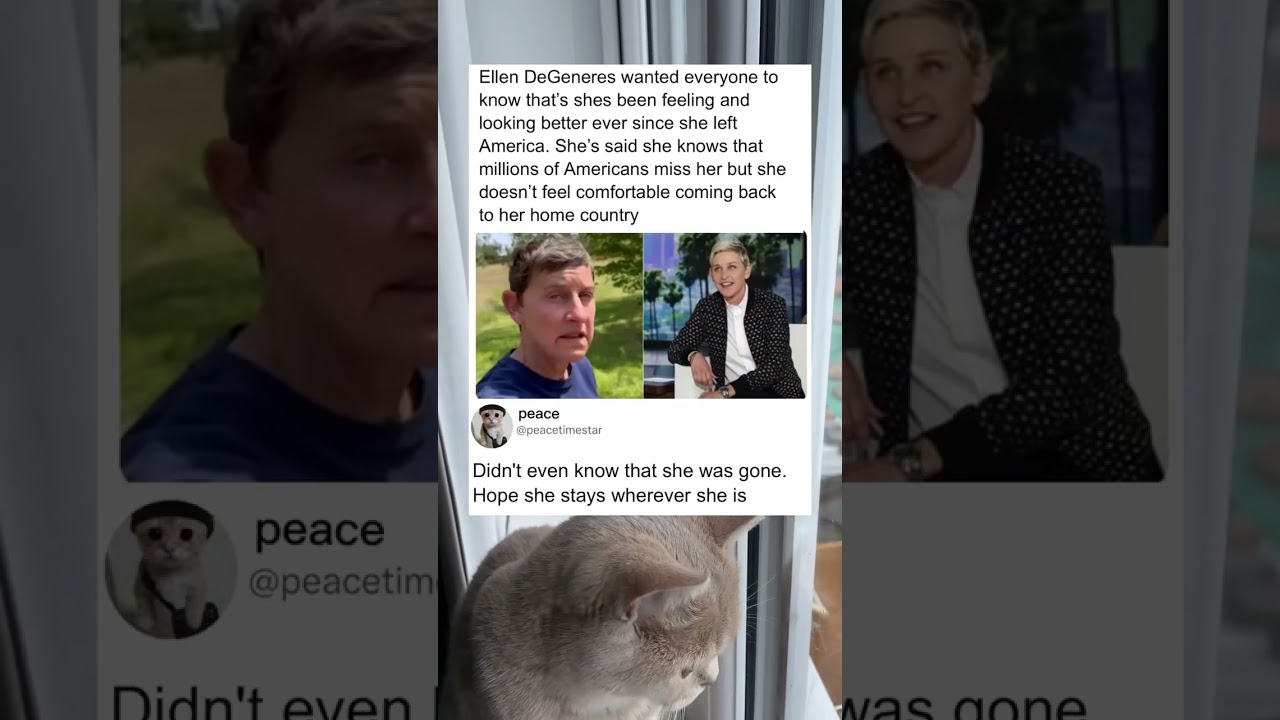 Ellen DeGeneres says she is not returning