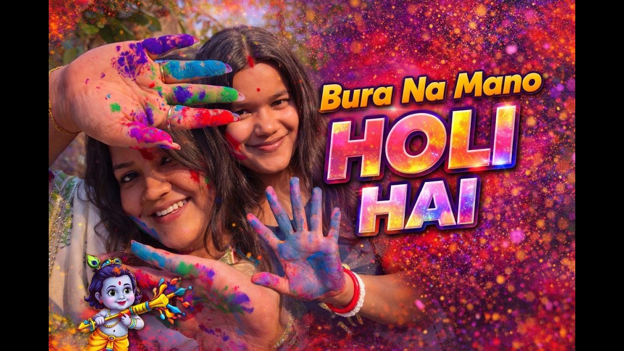 Holi Hai Bhai Holi Hai 🫟 Bura Na Mano Holi Hai 🥰