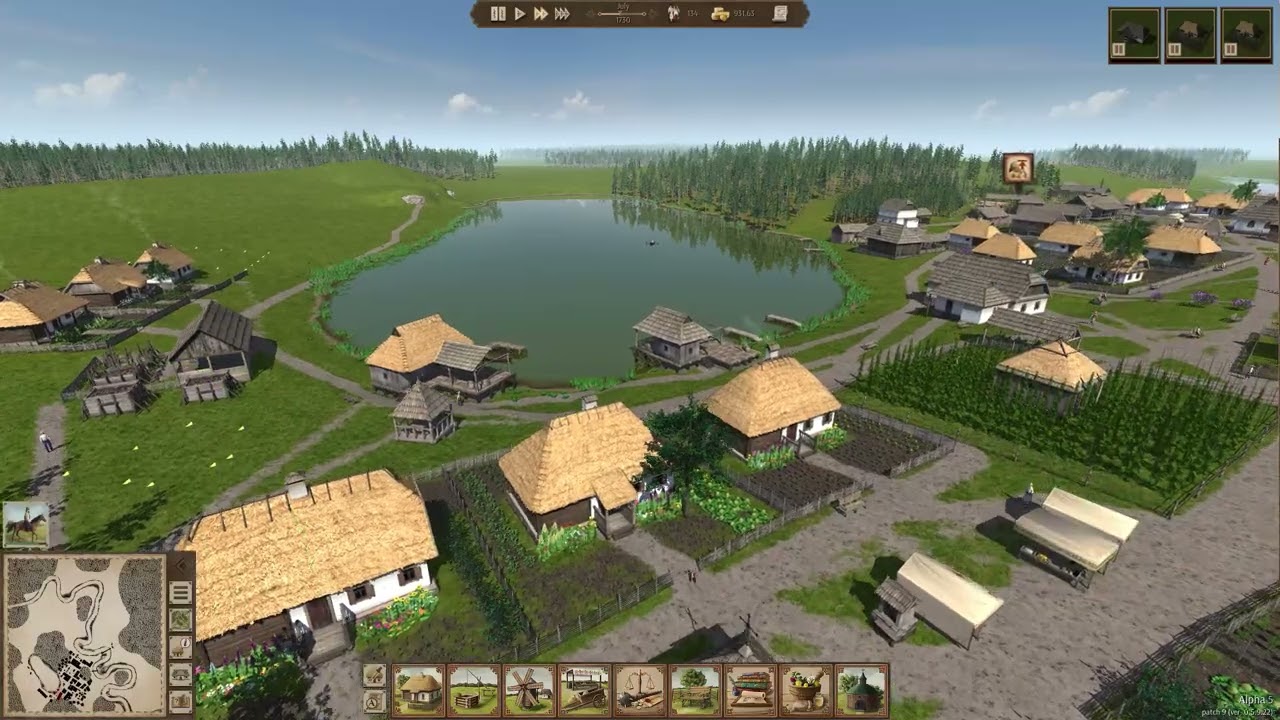 Ploughing fields and building | Ostriv
