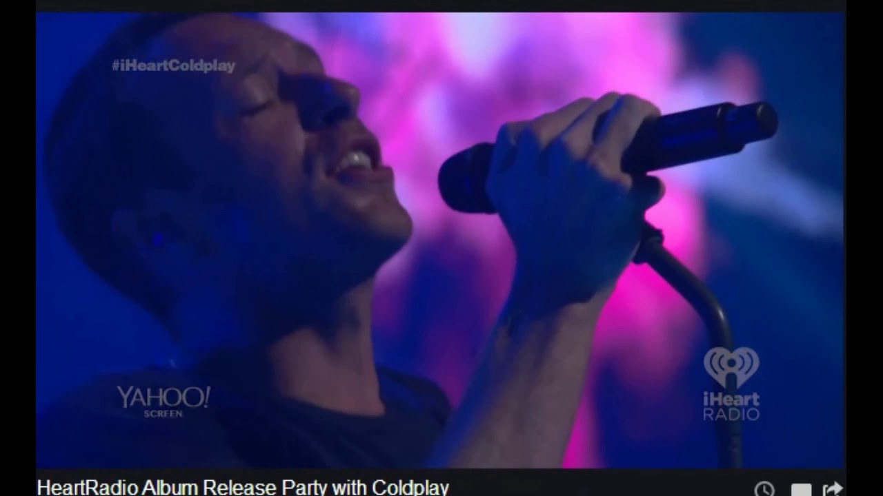 Coldplay - True Love live @ iHeartRadio Album Release Party 2014