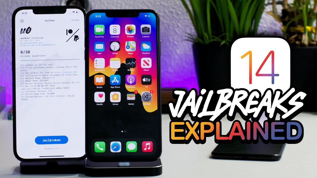 iOS 14 Jailbreaks Explained - No Computer / Computer Install Methods & No Revokes Guide