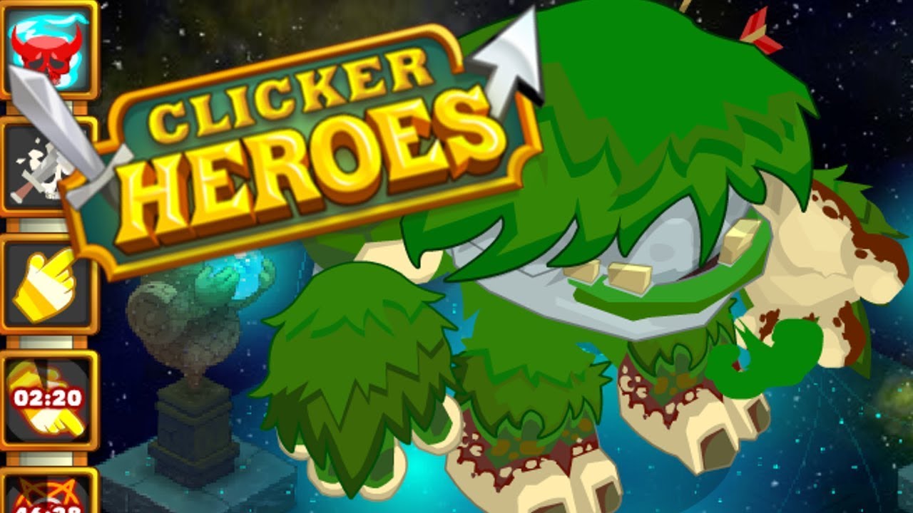 Beating the green one (clicker hero's) (read description)