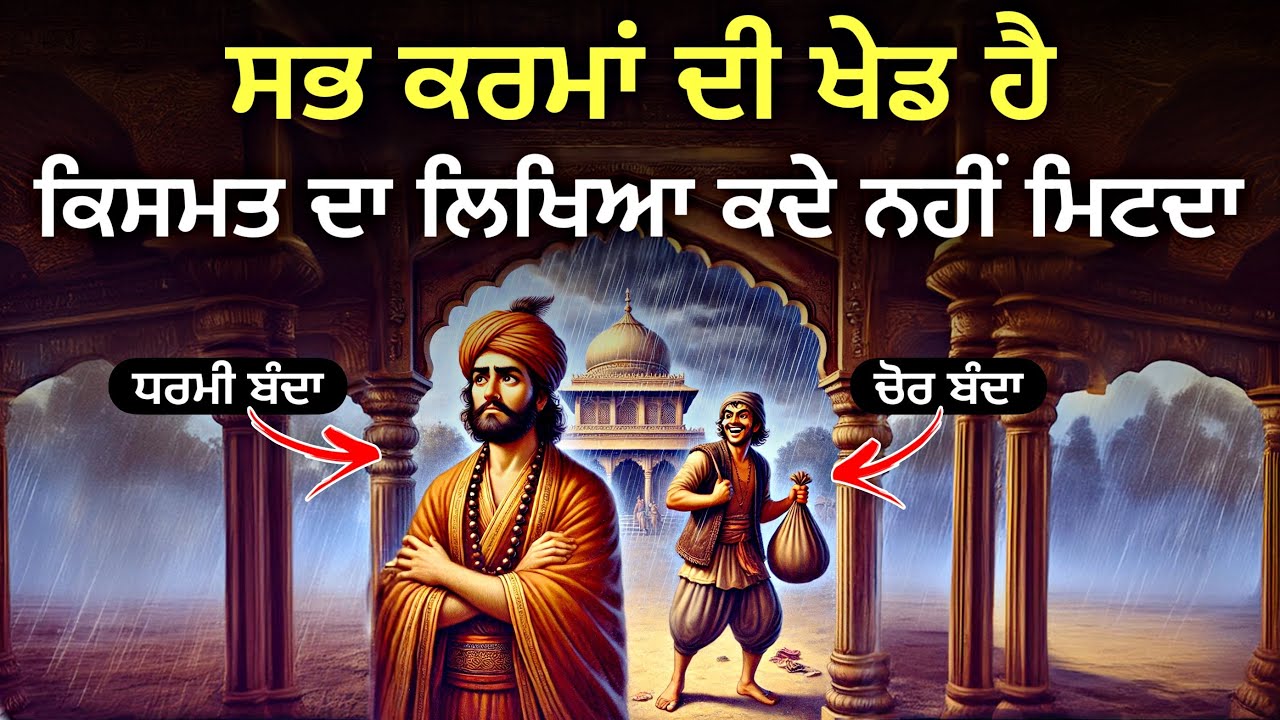 ਸਭ ਕਰਮਾਂ ਦੀ ਖੇਡ ਹੈ, ਕਿਸਮਤ ਦਾ ਲਿਖਿਆ ਕਦੇ ਨਹੀਂ ਮਿਟਦਾ, Life Changing Moral Story on Karma and fate