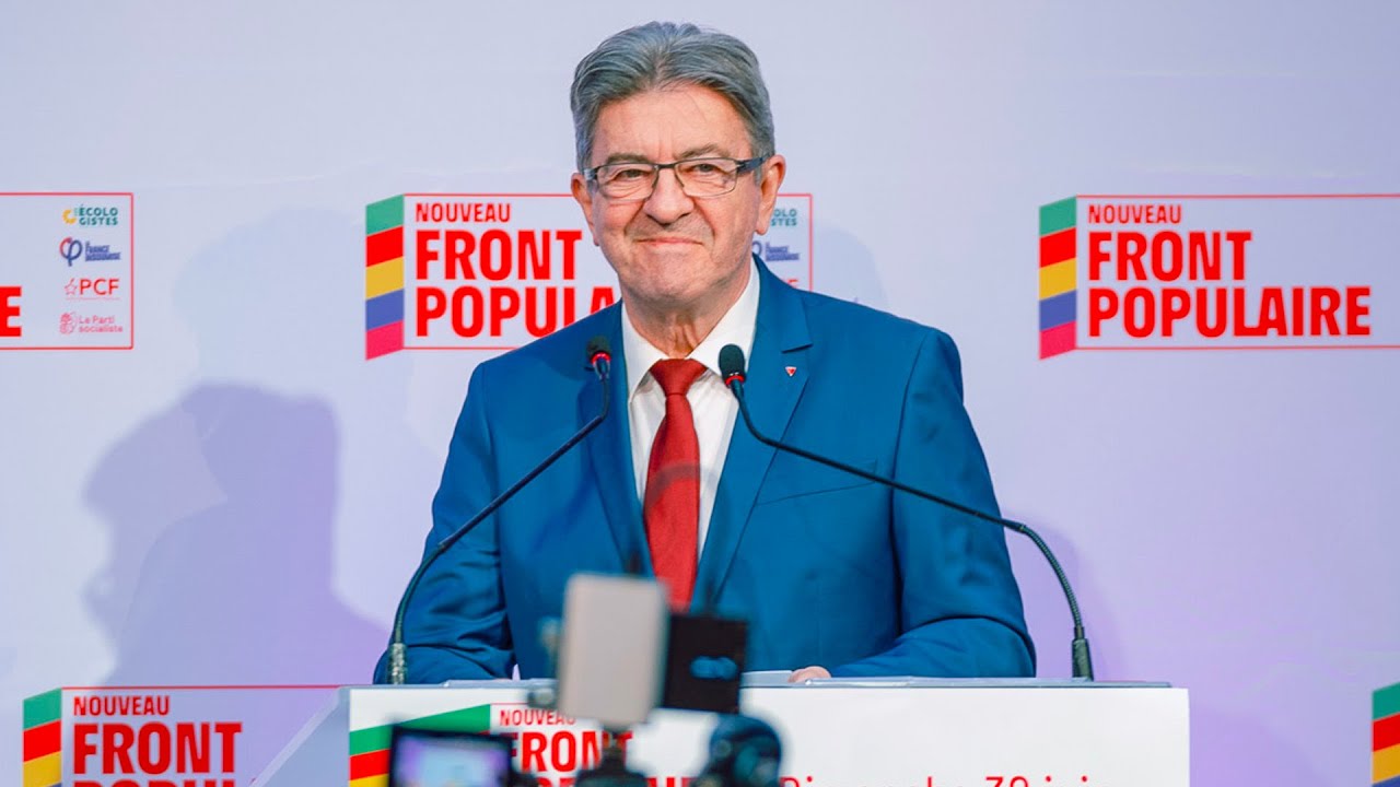 Intervention de Jean-Luc Mélenchon sur les élections législatives 2024