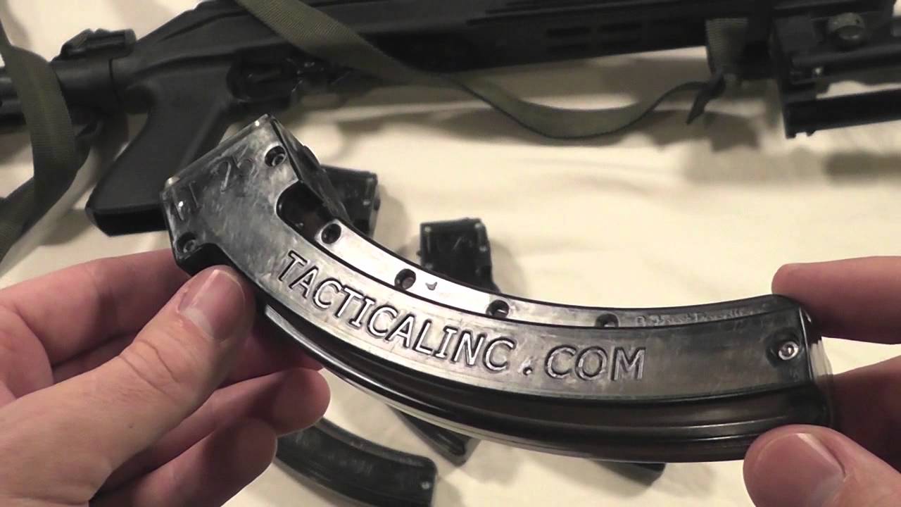 TacticalInc.com's TI-25 Magazines for 10-22