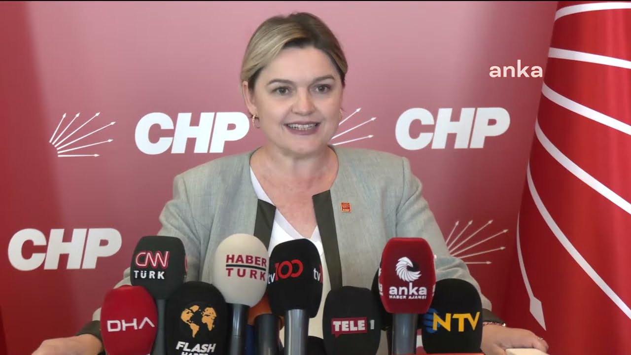 CHP Genel Sekreteri Selin Sayek Böke, açıklama yapıyor | Ankara