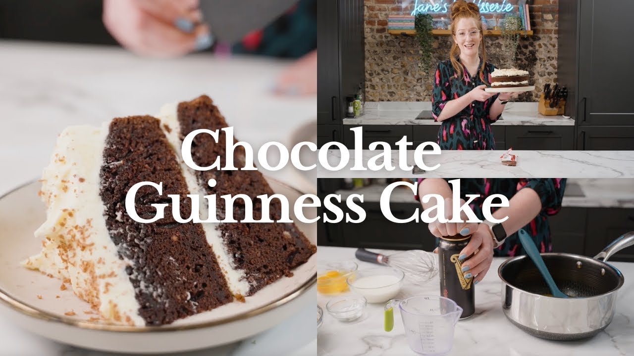 Chocolate Guinness Cake Recipe | Jane’s Patisserie
