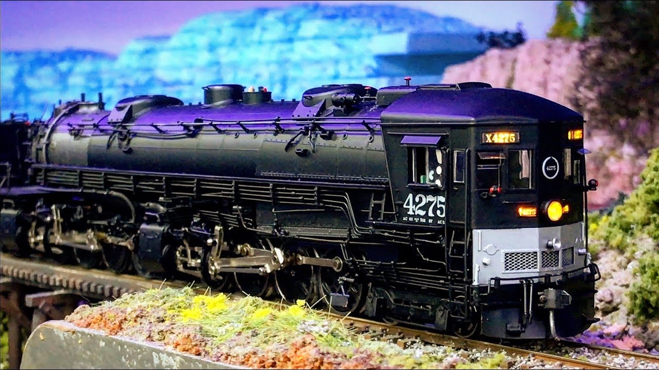 Wonderful Large Private Model Railroad layout in HO scale