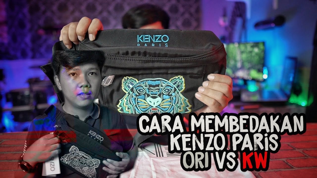 Cara Membedakan Kenzo Original vs Kw Toko Online Shop !!