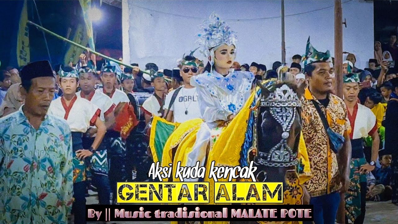 Aksi kuda GENTAR ALAM goyang bersama || MALATE POTE show di lpi MIFTAHUL ULUM karduluk