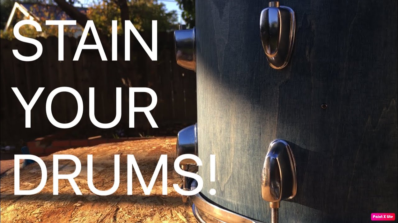 Refinishing my drums! - D.I.Y.