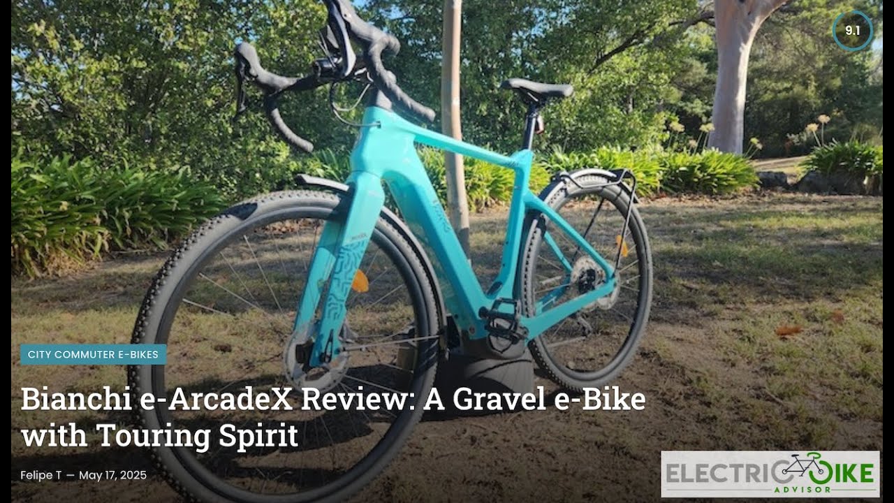 Bianchi e-ArcadeX (Tourer) E-Bike Review