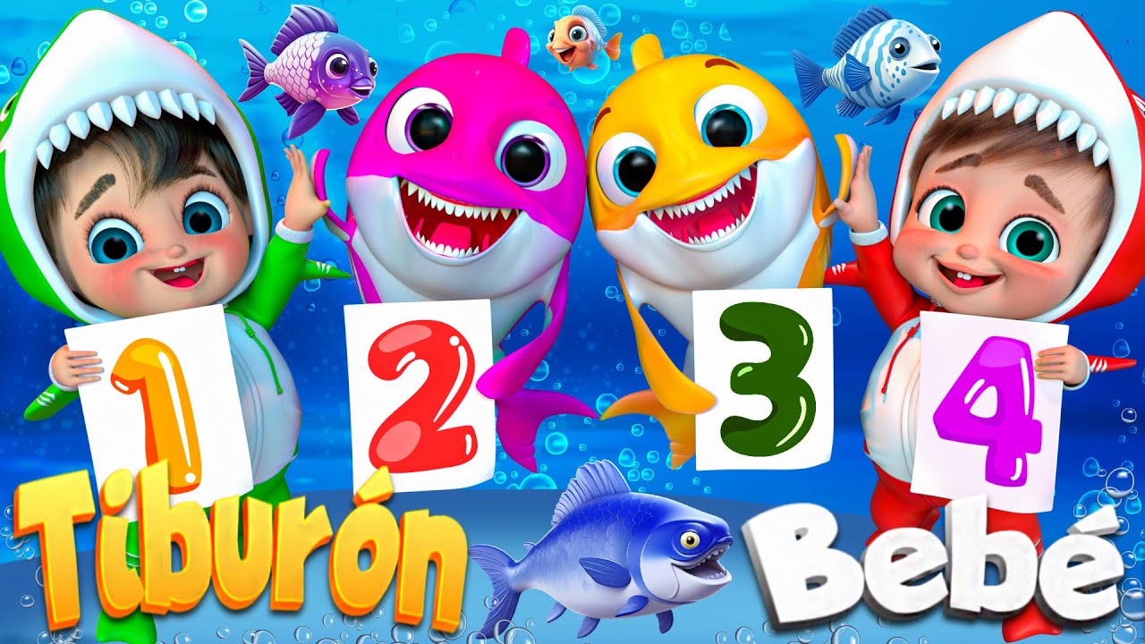 Tiburón Bebé en Aventura Marina | canciones infantiles y rimas infantiles  @SuperLucaEspanol