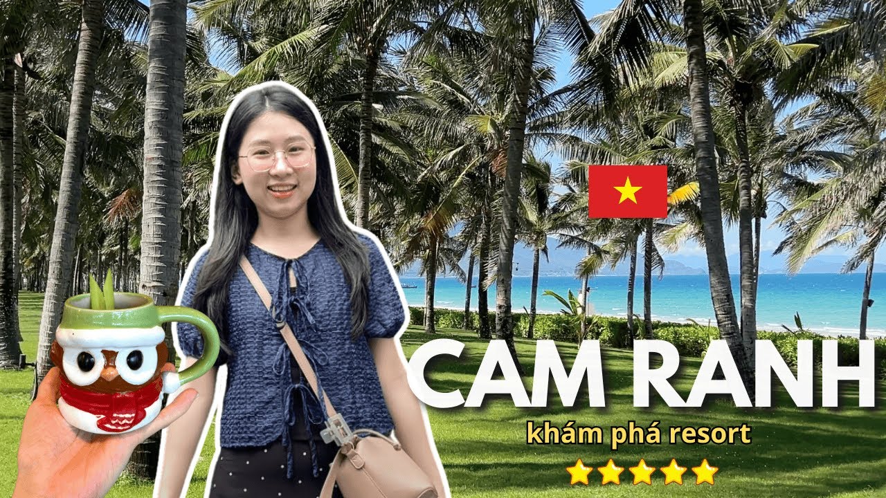 Vlog Cam Ranh | Mình được ở resort 5sao khi đi công tác| Nabong Vlog