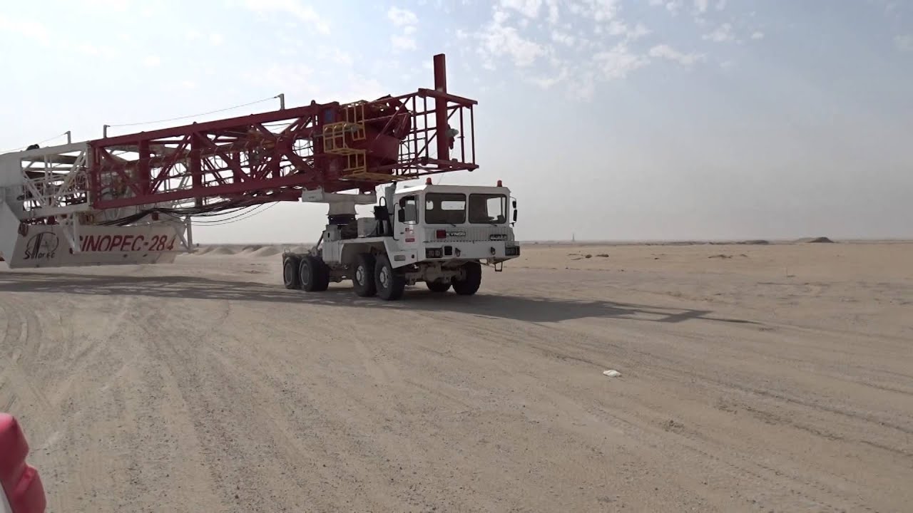 RIG Move By MJEPS (Rig-284) MOHAMMAD AL-JARRALLAH EQUIPMENTS & PETROLEUM SERVICES KUWAIT