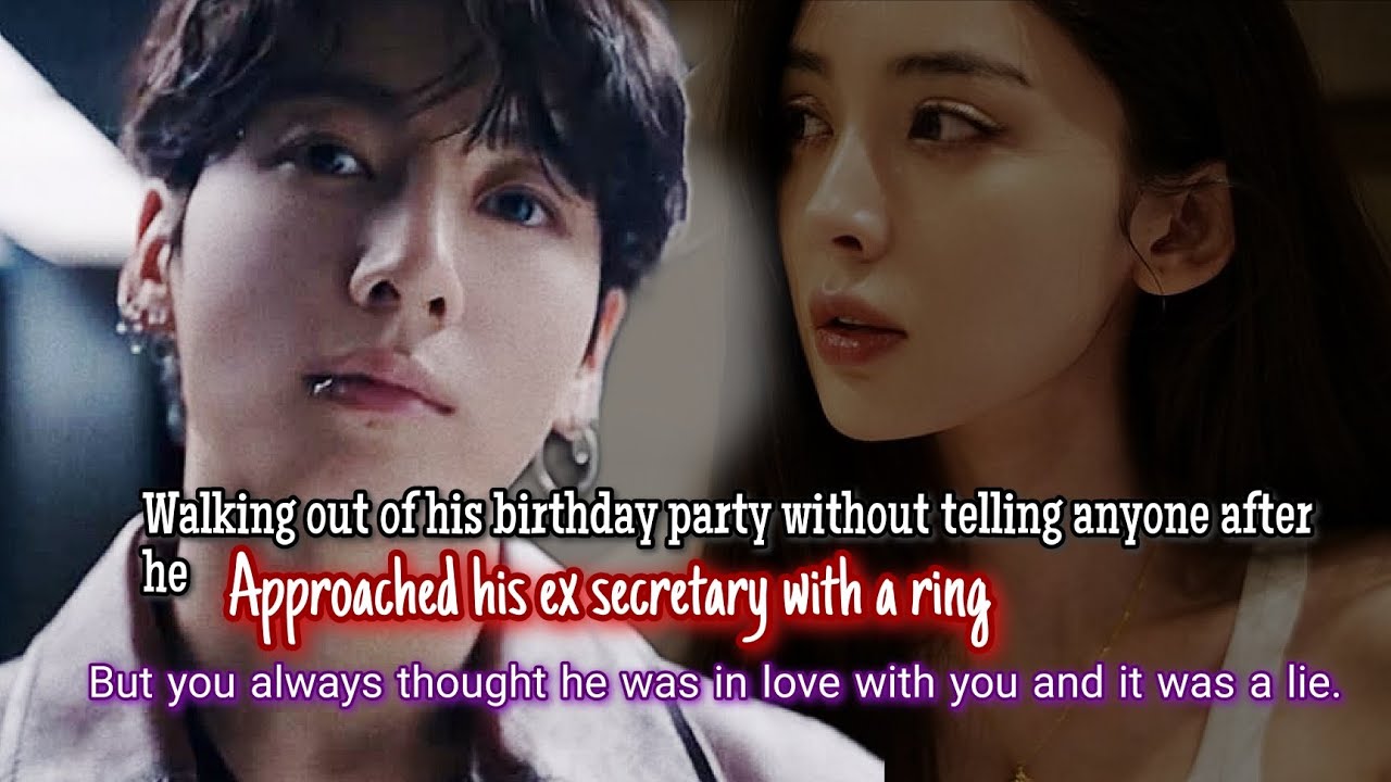 Walking out of his birthday party without telling anyone after he approached his ex secretary with-