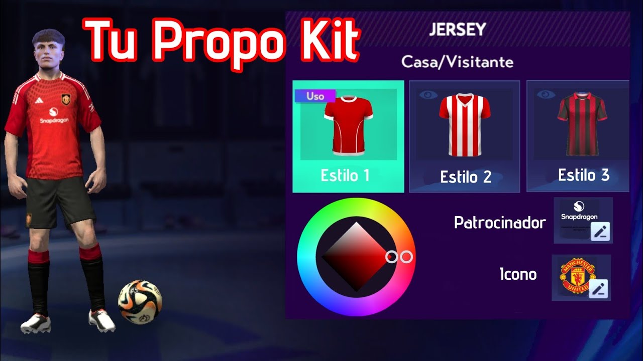 como CREAR un KIT en FOOTBALL LEAGUE 2025
